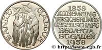 FRANCE Médaille, Centenaire de la compagnie d’assurances ASSURANCES Suisse, Saint-Gall 1958 (33mm, 15,12g, 6h) -