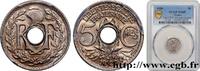 FRANCE 5 centimes Lindauer, petit module III REPUBLIC 1920 (17mm, 2g, 6h) -