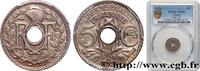 FRANCE 5 centimes Lindauer, petit module III REPUBLIC Paris 1923 (17mm, 2g, 6h) -
