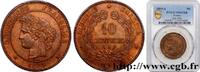 FRANCE 10 centimes Cérès III REPUBLIC Paris 1885 (30mm, 10g, 6h) -