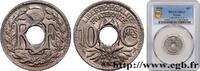 FRANCE 10 centimes Lindauer III REPUBLIC 1920 (21mm, 4g, 6h) -