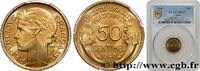 FRANCE 50 centimes Morlon III REPUBLIC 1940 (18mm, 2g, 6h) -