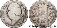 FRANCE 2 francs Louis XVIII LOUIS XVIII Rouen 1817 (27mm, 9,64g, 6h) -