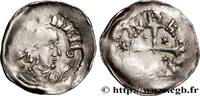 FRANCE Denier LORRAINE - BISHOPRIC OF METZ - ADALBERO IV Metz n.d. (16,5mm, 0,86g, 4h) -