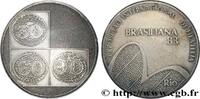 FRANCE Médaille, Brasiliana 83 Exposition philatélique Brésil, Rio 1983 (40mm, 25,08g, 12h) -