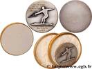 FRANCE Médaille, Championnat du Monde de ski nautique SPORTS Beyrouth, Liban 1955 (52,5mm, 65,56g, 12h) -