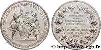 FRANCE Médaille, Souvenir du Tir fédéral à La-Chaux-de-Fo TIR ET ARQUEBUSE La-Chaux-de-Fonds 1863 (51,5mm, 41,55g, 12h) -