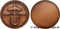 FRANCE Médaille, 3e congrès international SUISSE - CONFÉDÉRATION HELVÉTIQUE Suisse, Genève 1963 (49,5mm, 52,93g, 12h) -