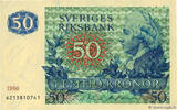 SWEDEN 50 Kronor SWEDEN 50 Kronor 1986 VF -