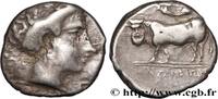 Classic 3 (350 BC to 323 BC) Nomos, statère ou didrachme CAMPANIA - NEAPOLIS Naples, Campanie c. 300-275 AC. (17mm, 7,19g, 1h) -