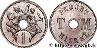 FRANCE Projet de 1 centime T. Michelin III REPUBLIC n.d. (18,2mm, 2,29g, 12h) -