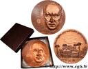 FRANCE Médaille, Alexis Leger, dit Saint-John Perse LITTÉRATURE : ÉCRIVAINS/ÉCRIVAINES - POÈTES Monnaie de Paris 1988 (68mm, 202,32g, 12h) -