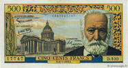 FRANCE 500 Francs VICTOR HUGO FRANCE 500 Francs VICTOR HUGO 1958 XF+ -