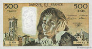 FRANCE 500 Francs PASCAL FRANCE 500 Francs PASCAL 1992 UNC- -
