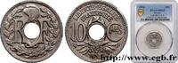 FRANCE 10 centimes Lindauer III REPUBLIC Paris 1924 (21mm, 4g, 6h) -