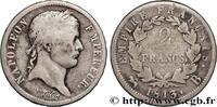 FRANCE 2 francs Napoléon Ier tête laurée, Empire français PREMIER EMPIRE / FIRST FRENCH EMPIRE Rouen 1813 (27mm, 9,46g, 6h) -