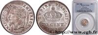 FRANCE 20 centimes Napoléon III, tête laurée, grand modul SECOND EMPIRE Strasbourg 1867 (16mm, 1g, 6h) -