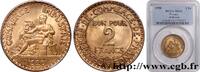 FRANCE 2 francs Chambres de Commerce III REPUBLIC 1920 (27mm, 8g, 6h) -