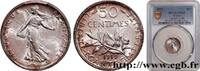 FRANCE 50 centimes Semeuse III REPUBLIC 1919 (18mm, 2,5g, 6h) -