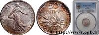 FRANCE 50 centimes Semeuse III REPUBLIC 1903 (18,16mm, 2,5g, 6h) -
