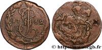 RUSSIA 1 Denga (1/2 Kopeck) Saint Georges RUSSIA Ekaterinbourg 1769 (21mm, 4,87g, 12h) -