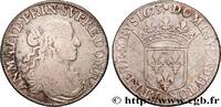 FRANCE Demi-écu DOMBES - PRINCIPALITY OF DOMBES - ANNE-MARIE-LOUISE D'ORLÉANS Trévoux 1673 (33mm, 13,41g, 6h) -