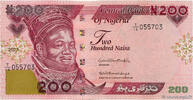 NIGERIA 200 Naira NIGERIA 200 Naira 2023 UNC- -