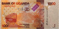 UGANDA 1000 Shillings UGANDA 1000 Shillings 2022 UNC -
