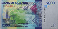 UGANDA 2000 Shillings UGANDA 2000 Shillings 2021 UNC -