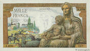 FRANCE 1000 Francs DÉESSE DÉMÉTER FRANCE 1000 Francs DÉESSE DÉMÉTER 1943 AU -