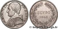 VATICAN AND PAPAL STATES Scudo Grégoire XVI an XVI VATICAN AND PAPAL STATES Rome 1846 (37mm, 26,65g, 6h) -