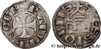 FRANCE Denier PICARDY - COUNTY OF SOISSONS - RAOUL I DE NESLE Soissons n.d. (17,5mm, 1,04g, 11h) -