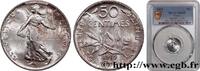 FRANCE 50 centimes Semeuse III REPUBLIC 1919 (18mm, 2,5g, 6h) -