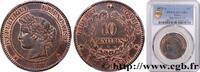 FRANCE 10 centimes Cérès III REPUBLIC Paris 1872 (30mm, 10g, 6h) -