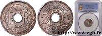 FRANCE 5 centimes Lindauer, grand module III REPUBLIC Paris 1918 (19mm, 3g, 6h) -