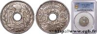 FRANCE 25 centimes Lindauer, maillechort III REPUBLIC 1938 (24mm, 4g, 6h) -