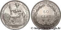 FRENCH INDOCHINA 50 Centièmes FRENCH INDOCHINA Paris 1936 (29mm, 13,56g, 6h) -