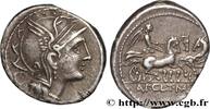 THE REPUBLIC (280 BC to 27 BC) Denier CLAUDIA Rome 111-110 AC. (18,5mm, 3,79g, 7h) -