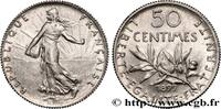 FRANCE 50 centimes Semeuse III REPUBLIC 1899 (18mm, 2,49g, 6h) -