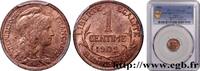 FRANCE 1 centime Daniel-Dupuis III REPUBLIC Paris 1902 (15mm, 1g, 6h) -
