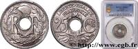 FRANCE 25 centimes Lindauer III REPUBLIC 1924 (24mm, 5g, 6h) -