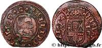 SPAIN - KINGDOM OF SPAIN - PHILIP IV 16 Maravedis SPAIN - KINGDOM OF SPAIN - PHILIP IV Madrid 1664 (24mm, 5,65g, 12h) -