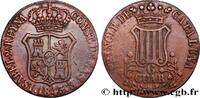 SPAIN - CATALONIA 6 Quartos Catalogne SPAIN - CATALONIA Catalogne 1843 (32mm, 13,22g, h) -
