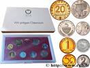 AUSTRIA Série Proof 8 Monnaies AUSTRIA Vienne 1991 (mm, g, h) -