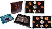SOUTH AFRICA Série Proof 9 monnaies SOUTH AFRICA 1995 (mm, g, h) -