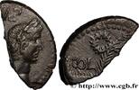 THE JULIO-CLAUDIANS (27 BC to 69 AD) Dupondius COL NEM (as), coupé en deux NEMAUSUS - NÎMES Nîmes c. 16/15-10 AC. (26,5mm, 4,88g, 10h) -