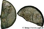 THE JULIO-CLAUDIANS (27 BC to 69 AD) Dupondius AUGUSTUS and AGRIPPA Nîmes, Gaule c. 16/15 - 10 AC. (26mm, 5,90g, 9h) -