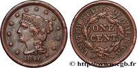 UNITED STATES OF AMERICA 1 Cent Liberté “Braided Hair” UNITED STATES OF AMERICA Philadelphie 1846 (27mm, 10,73g, 6h) -