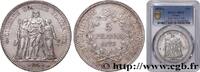 FRANCE 5 francs Hercule III REPUBLIC Paris 1875 (37mm, 25g, 6h) -
