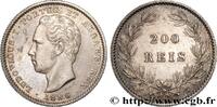 PORTUGAL - KINGDOM OF PORTUGAL - LUIS I 200 Réis PORTUGAL - KINGDOM OF PORTUGAL - LUIS I 1886 (24mm, 5,04g, 6h) -
